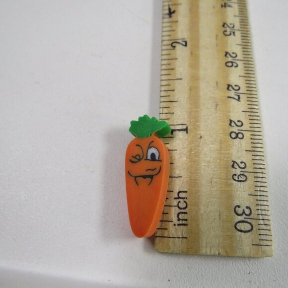 Easter Egg Filler: Small Erasers (24 items) Bunnies, Eggs, Carrots - Picture 3 of 7